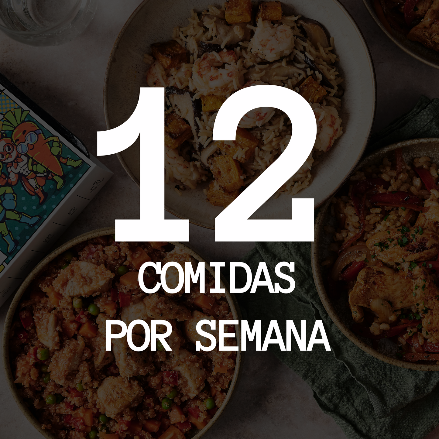 12 platos sin aditivos ni azúcar añadido