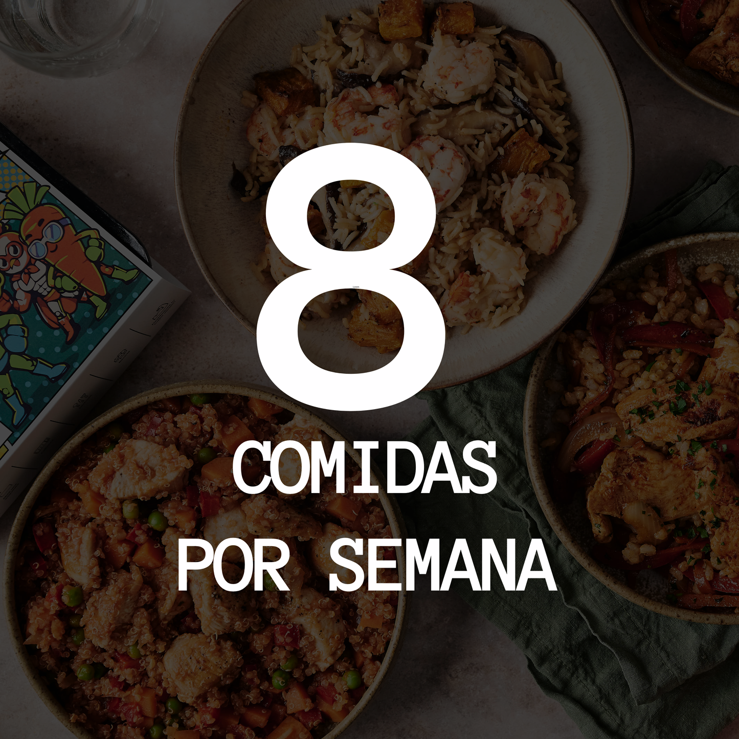 8 platos sin aditivos ni azúcar añadido