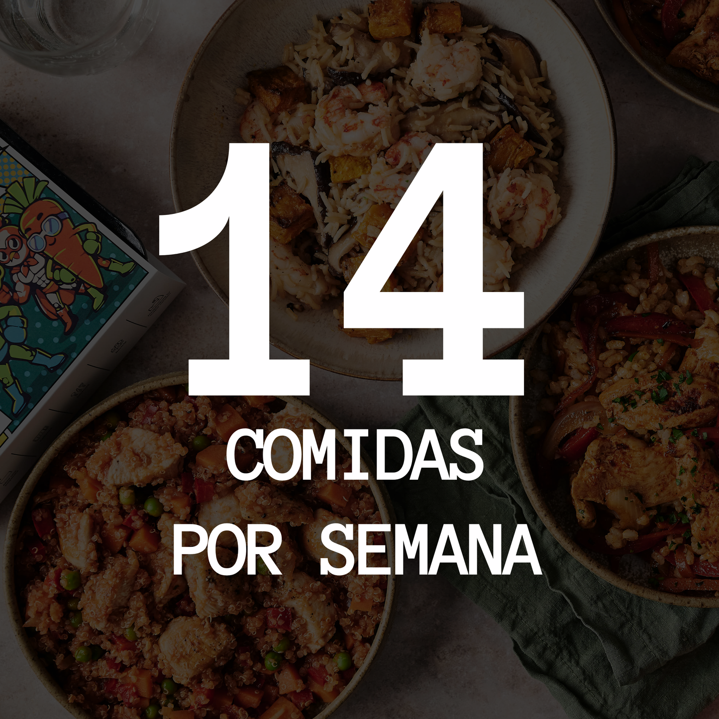 14 platos sin aditivos ni azúcar añadido